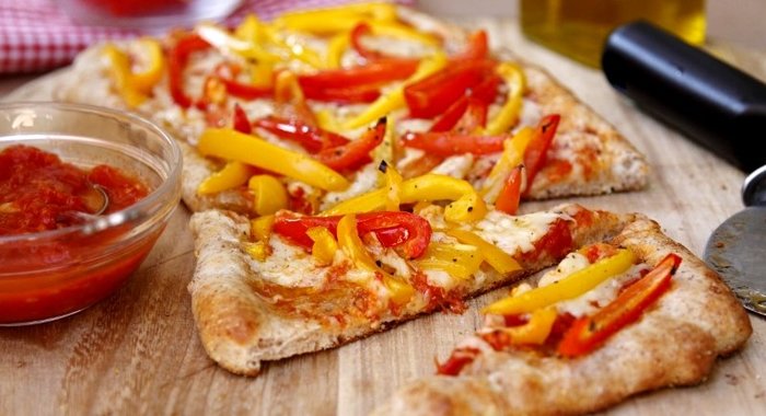 Пицца со сладким перцем