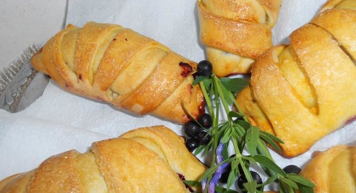 Черничные пирожки