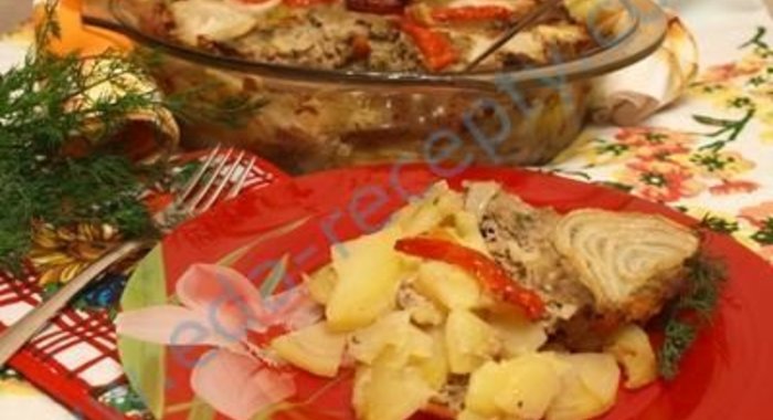 Тавая - картофельная запеканка с фаршем