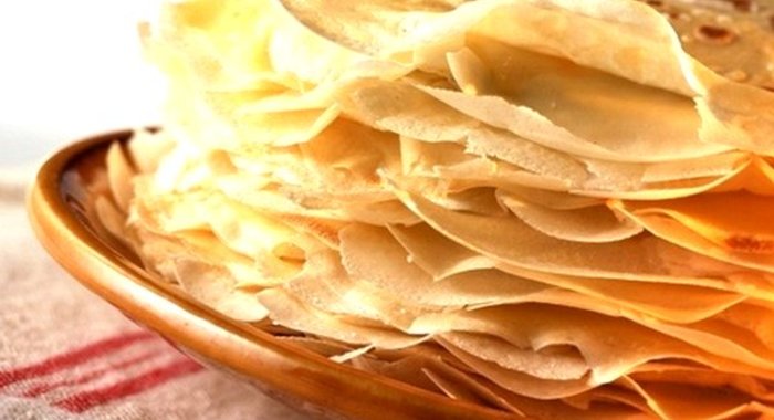 Блинчики на сливках и сметане