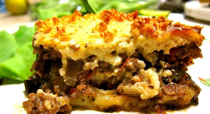 Мусака с бараниной