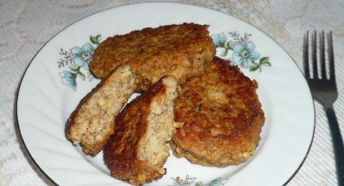 Котлеты из крупы