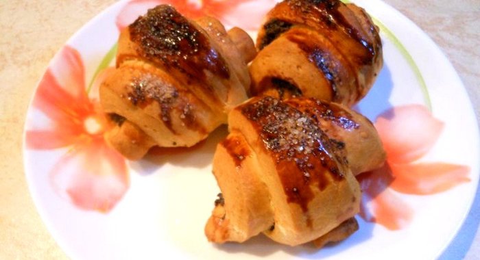 Рогалики с маком