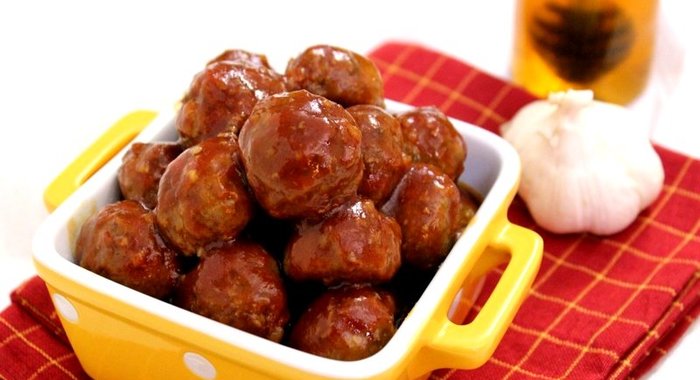 Фрикадельки в медовом соусе