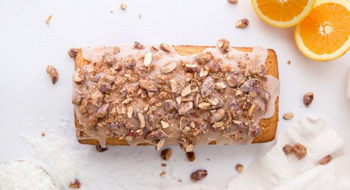 Апельсиново-кокосовый хлеб