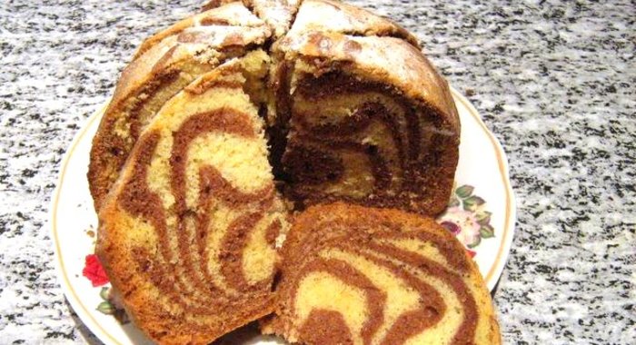 Мраморный кекс