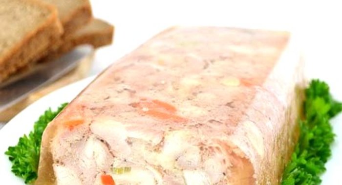 Куриный рулет в желе