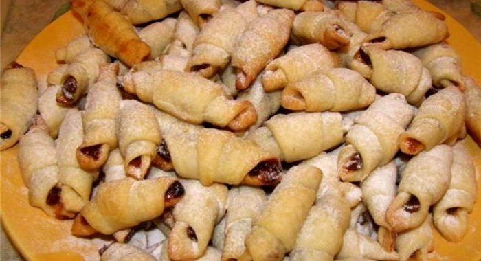 Рогалики на маргарине