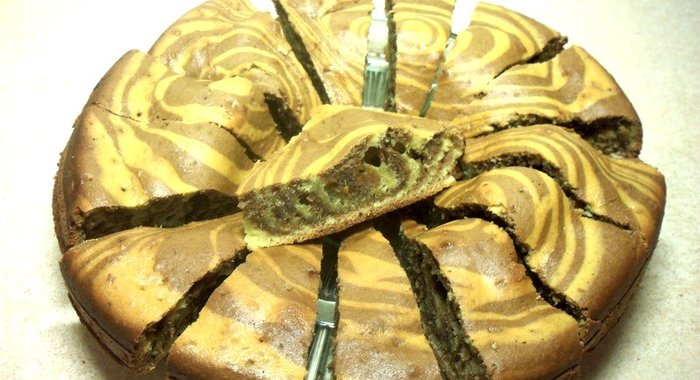 Пирог Зебра