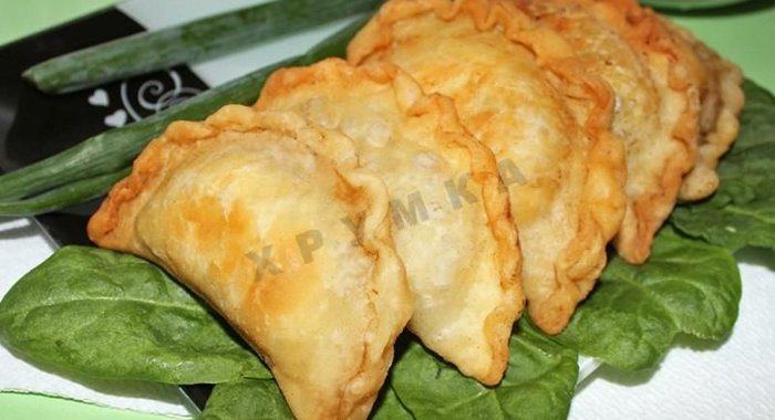 Пирожки с мясом жареные Посикунчики