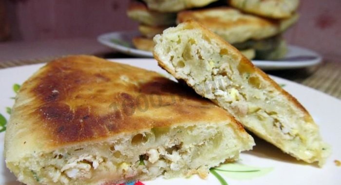 Пирожки с курицей