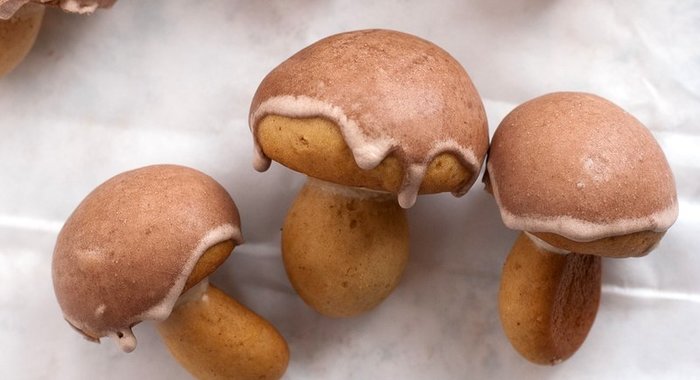 Грибочки в форме