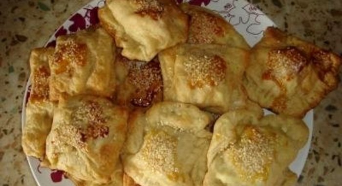 Пирожки с рисом и курицей