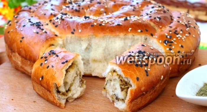 Хлеб с сыром и прованскими травами