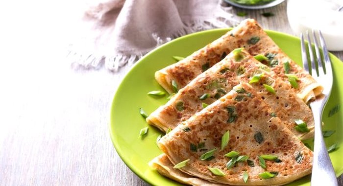 Блины из ржаной муки постные