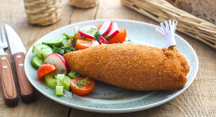 Котлеты по-киевски по-домашнему