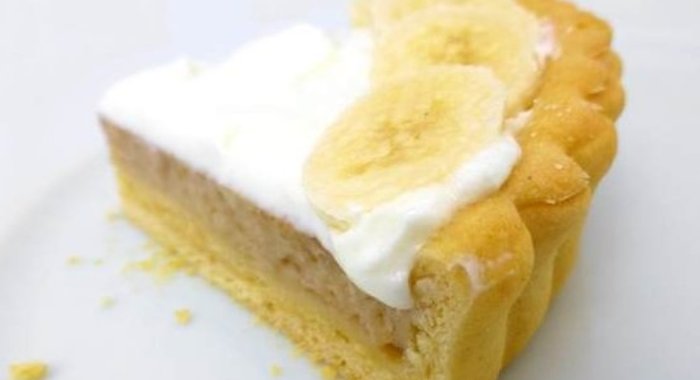 Быстрый пирог с бананами