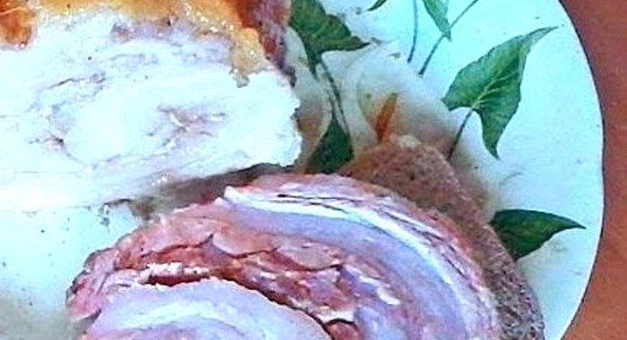 Рулет мясной в мультиварке