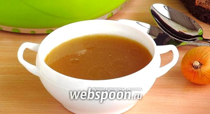 Базовый рецепт приготовления костного бульона