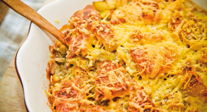 Запеканка с кольраби