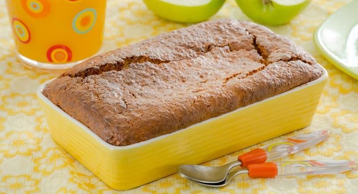 Пряный яблочный кекс