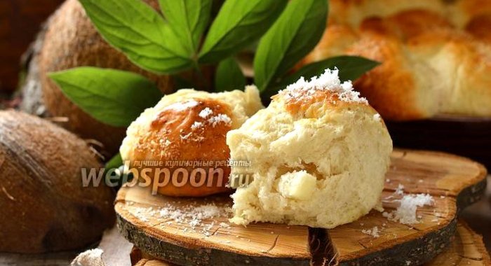 Кокосово-ананасовые пирожки