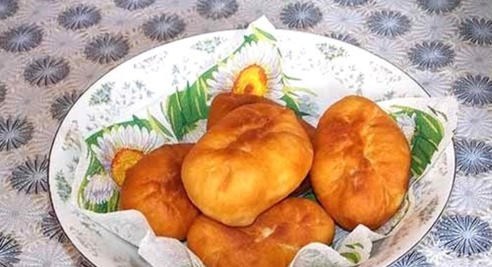 Пирожки на сыворотке жареные