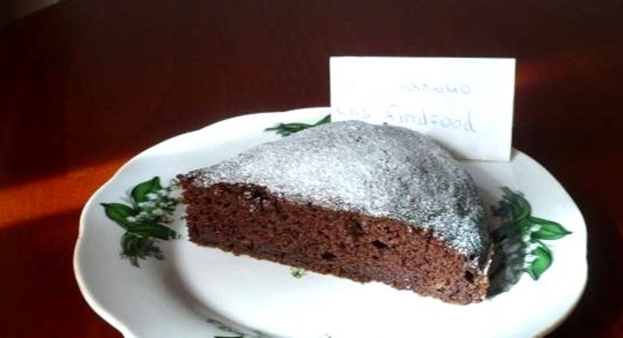 Шоколадный кекс с кабачком