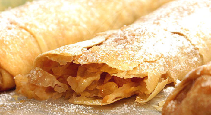 Вертута с яблоками