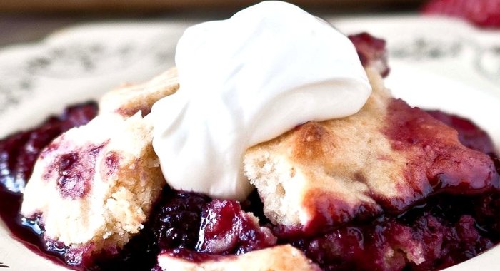 Ягодный коблер