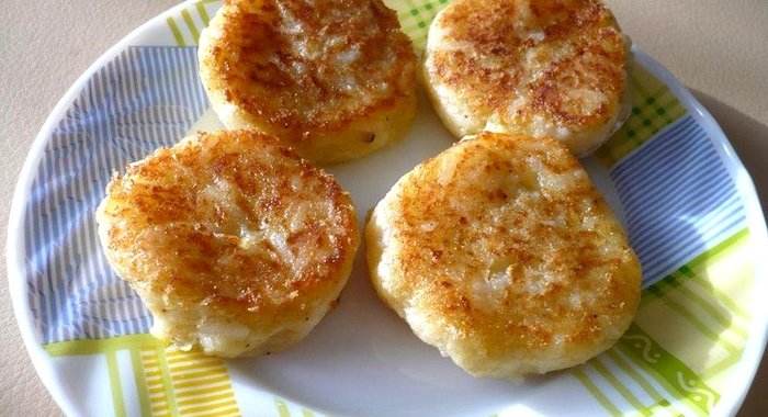 Постные картофельные котлеты