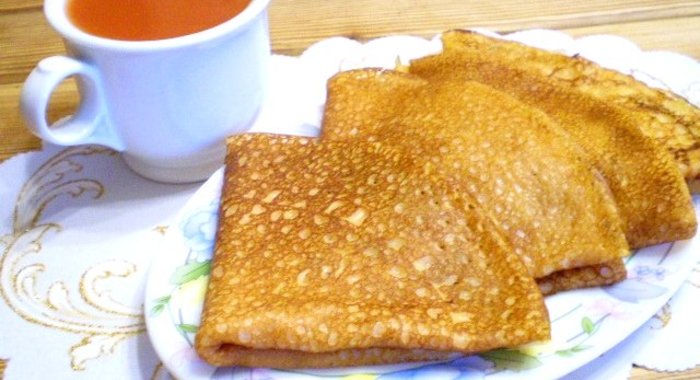 Томатные блины