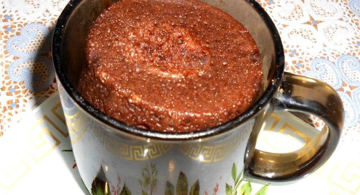 Быстрый кекс в кружке