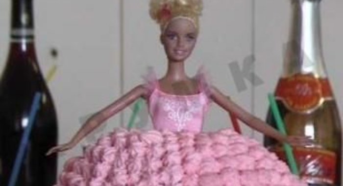 Торт Кукла Барби