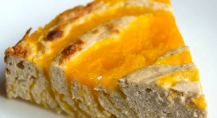 Запеканка из тыквы с творогом в духовке