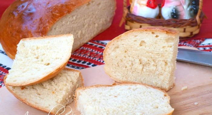 Пшеничный хлеб в духовке