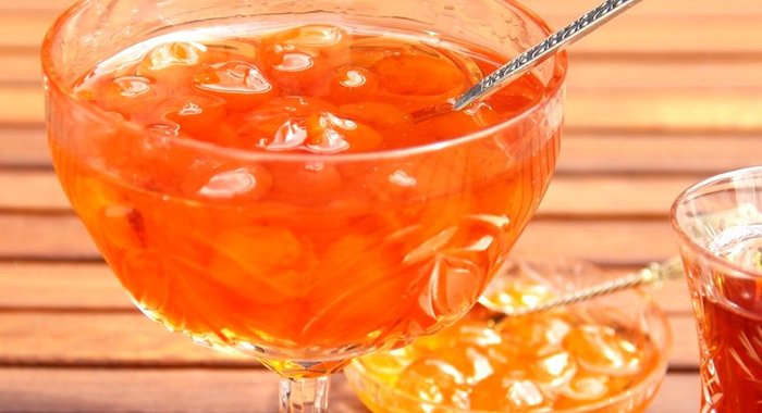 Варенье из белой черешни