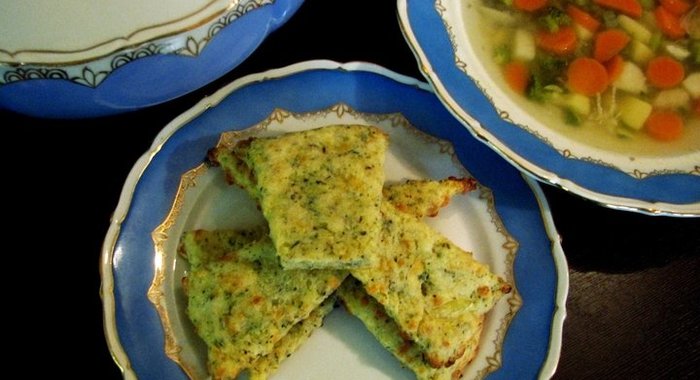 Ароматное печенье к супу