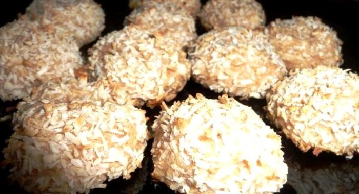 Творожное печенье с бананом