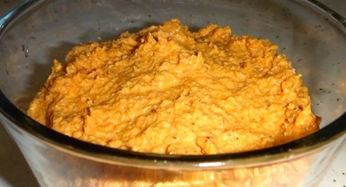 Паста из бразильских орехов и сушеных помидоров