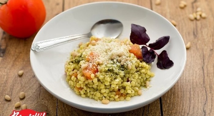 Макаронная запеканка с лососем