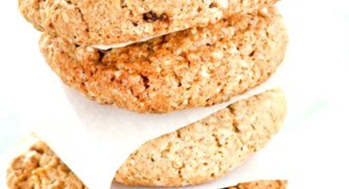 Овсяное печенье с цукини, кокосом и изюмом