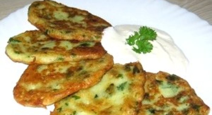 Блинчики из кабачков для детей