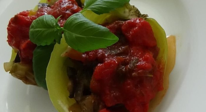 Рататуй в перцах