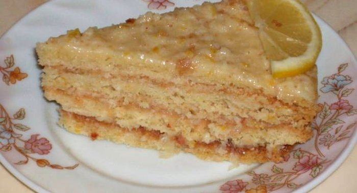 Торт Лимонник