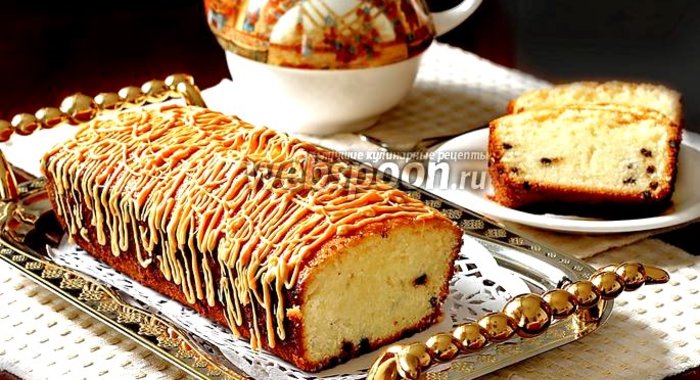 Кекс с шоколадными каплями «Золотой»