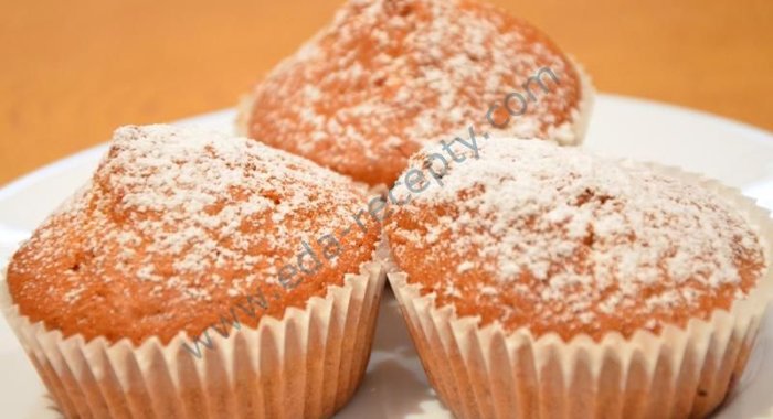 Кексы с вишней