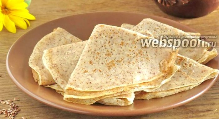 Льняные блины