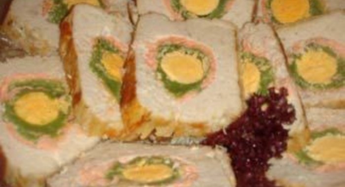 Рыбный рулет Калейдоскоп