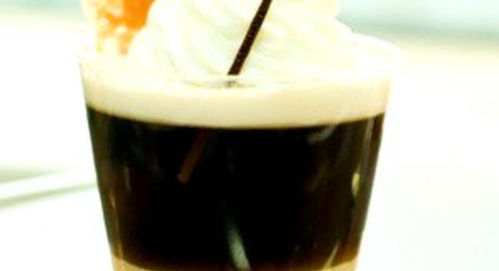 Апельсиновый бельгийский кофе